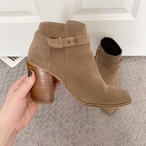 Sole society heeled booties